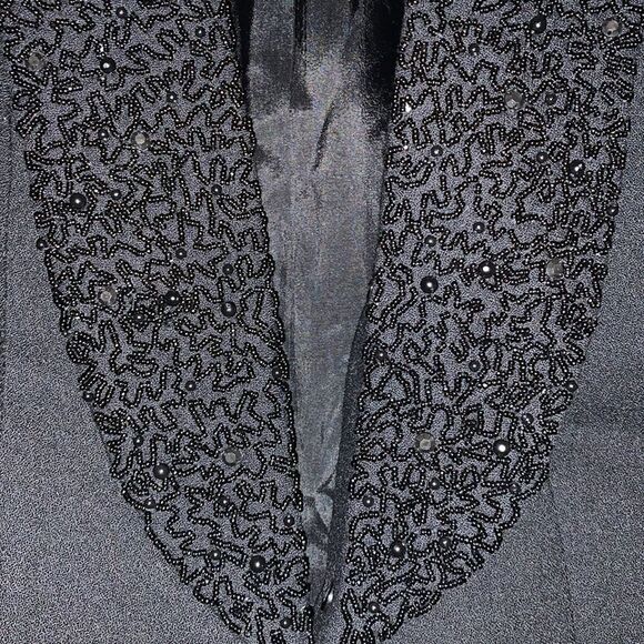 Vintage oversized wool blazer. Size 10 - Picture 4 of 9